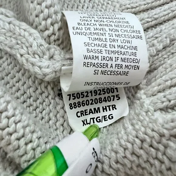 Chaps Fair Isle Nordic Cotton Pullover Mens XL Mock Neck Sweater Apres Chalet - Picture 9 of 16